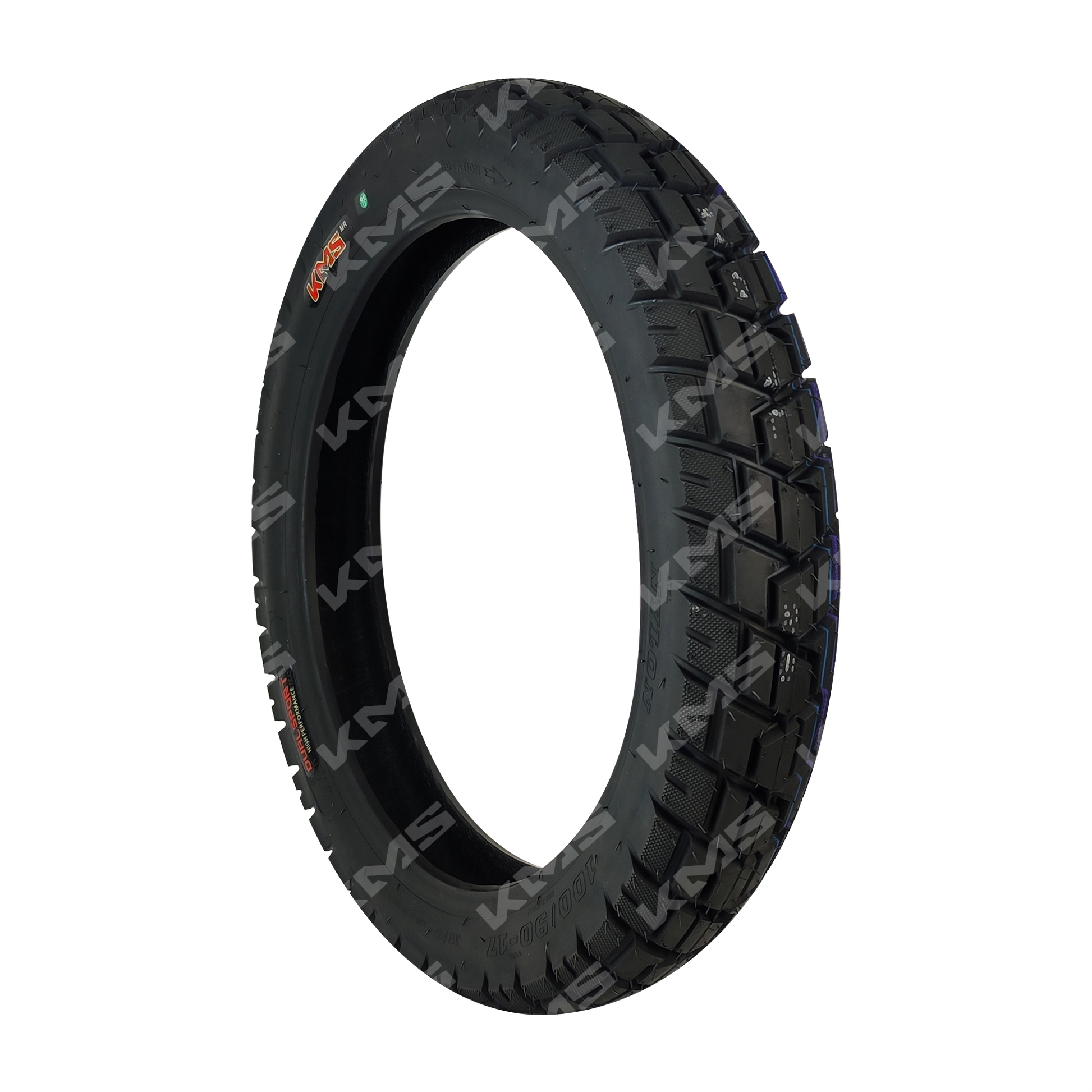 LLANTA 100/90-17 DOBLE PROPOSITO (DUAL SPORT) 6PR V338 KMS