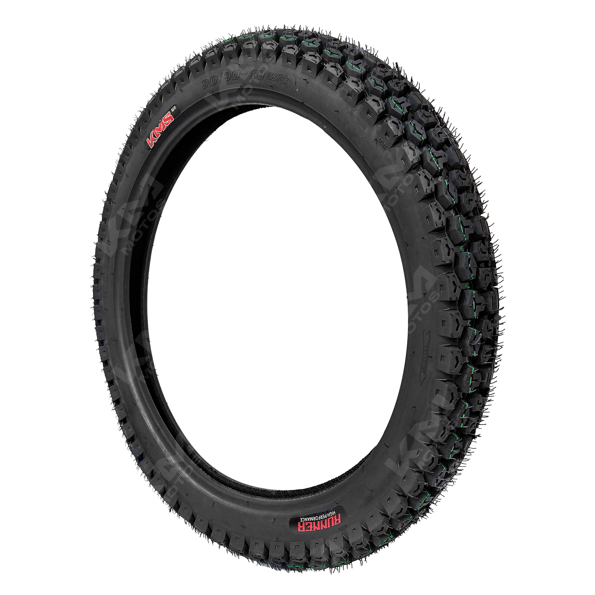 LLANTA DELANTERA 90/90-19 SEMITRACTORA (RUNNER) TT 8PR MT182 KMS