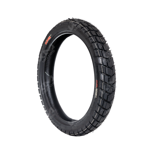 LLANTA 90/90-18 DOBLE PROPOSITO (DUAL SPORT) 8PR KW136  KMS
