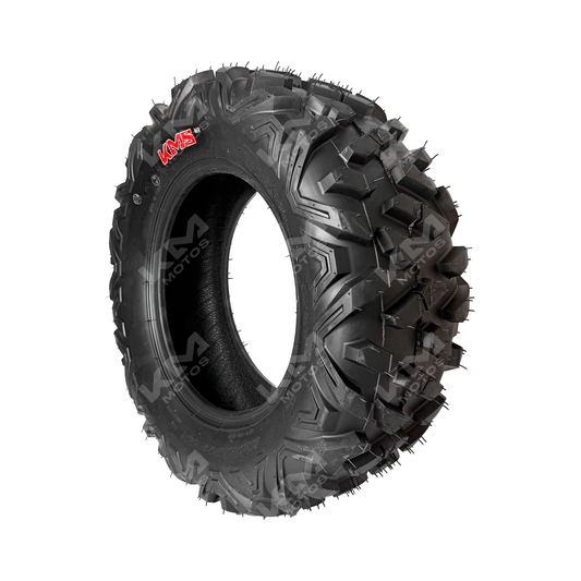Llanta trasera de 24x8x12 para cuatrimoto KM Motos, resistente y duradera, con banda de rodadura 4PR para DT110.