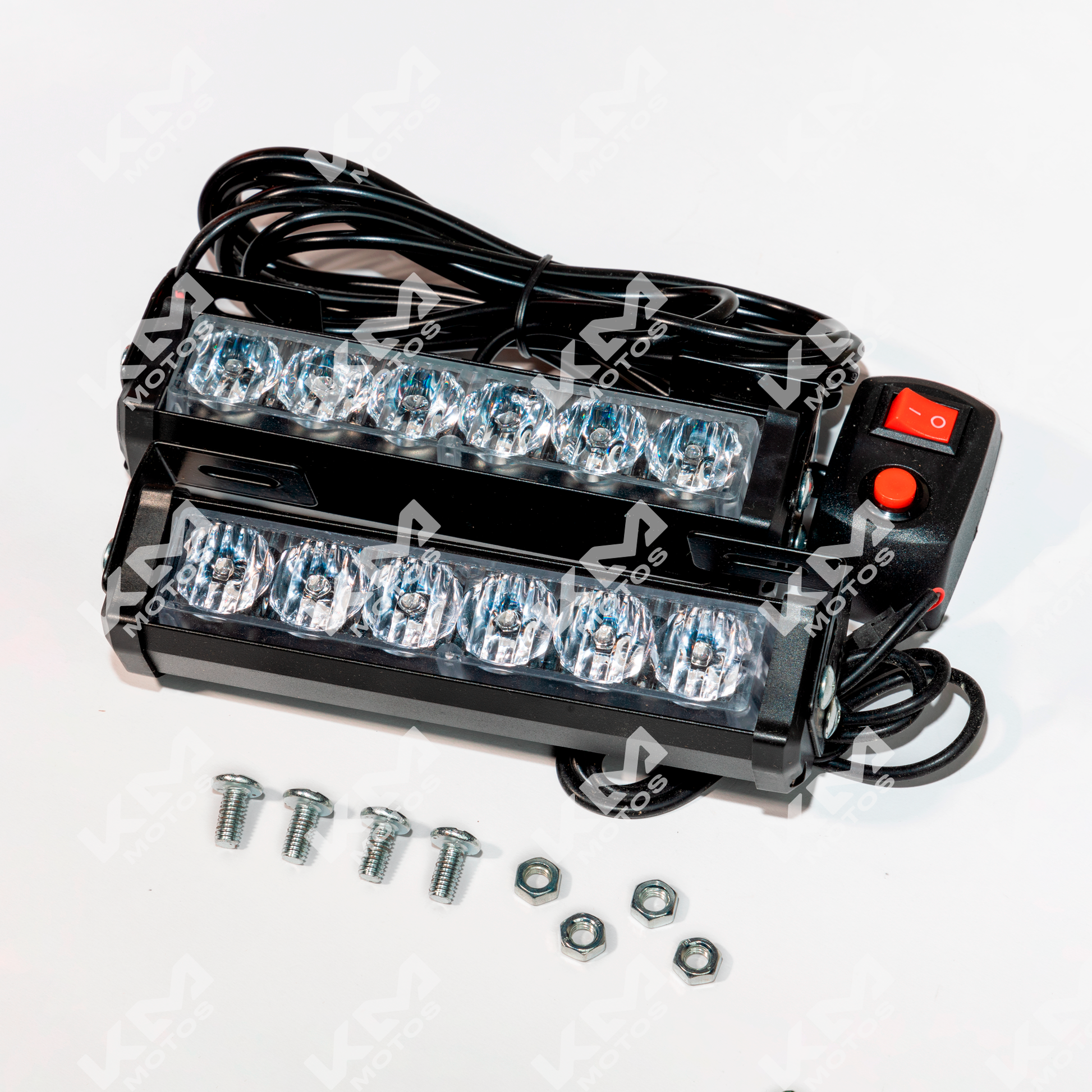 LUZ SUPERLED + CONTROL DE FLASHEO KMS - KMMOTOSHN