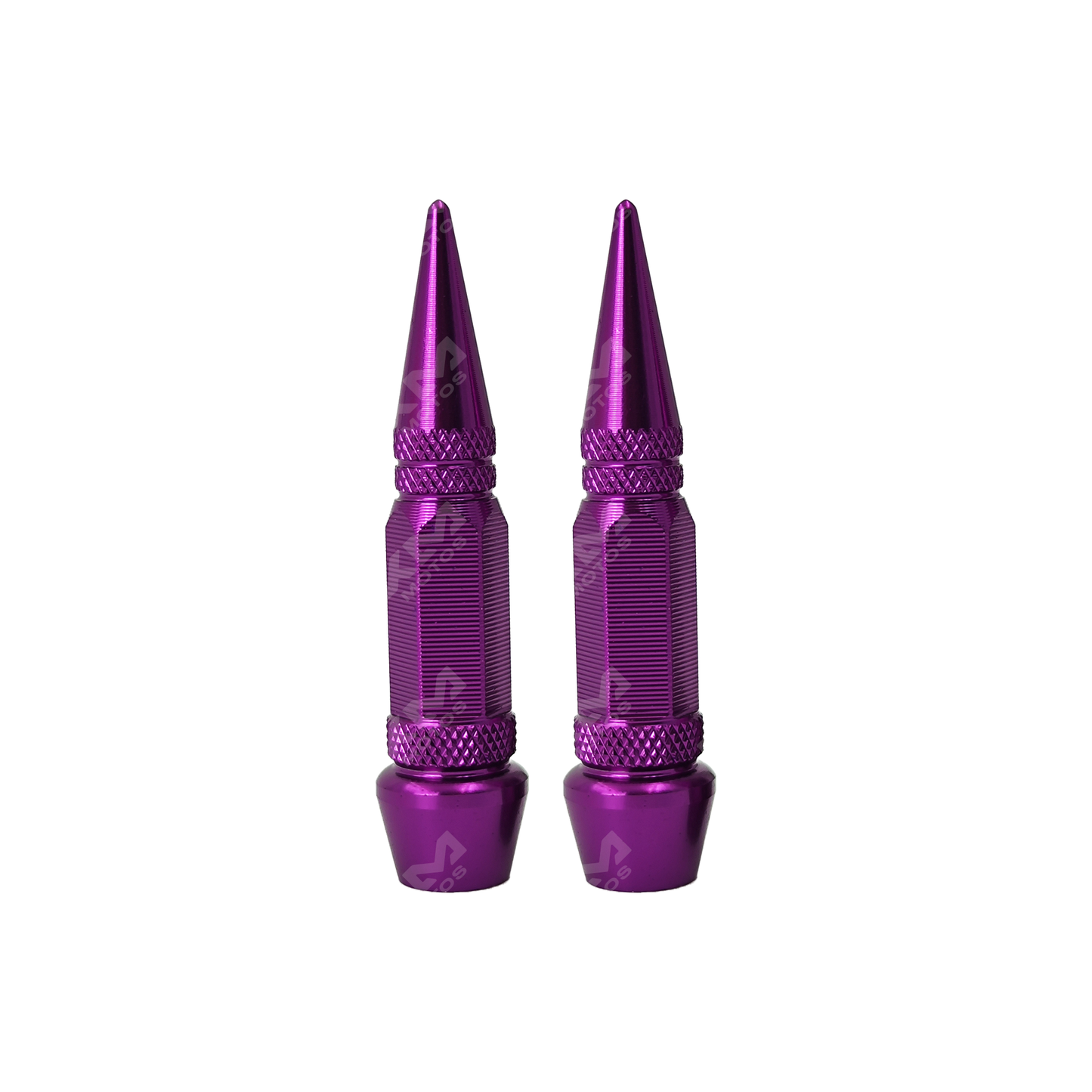 TAPON DE VALVULAS RACING 60MM PAR MORADO - KMMOTOSHN