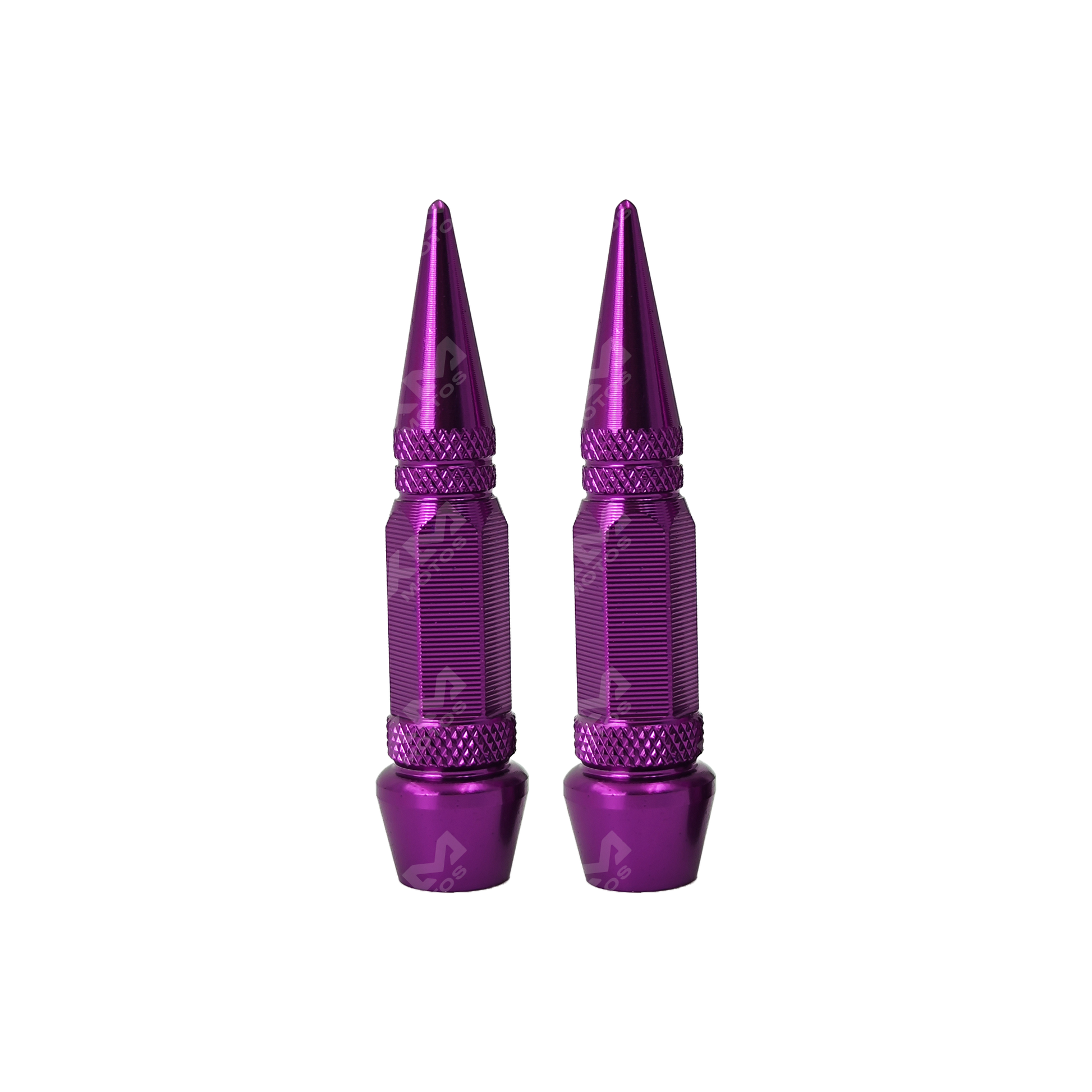 TAPON DE VALVULAS RACING 60MM PAR MORADO - KMMOTOSHN