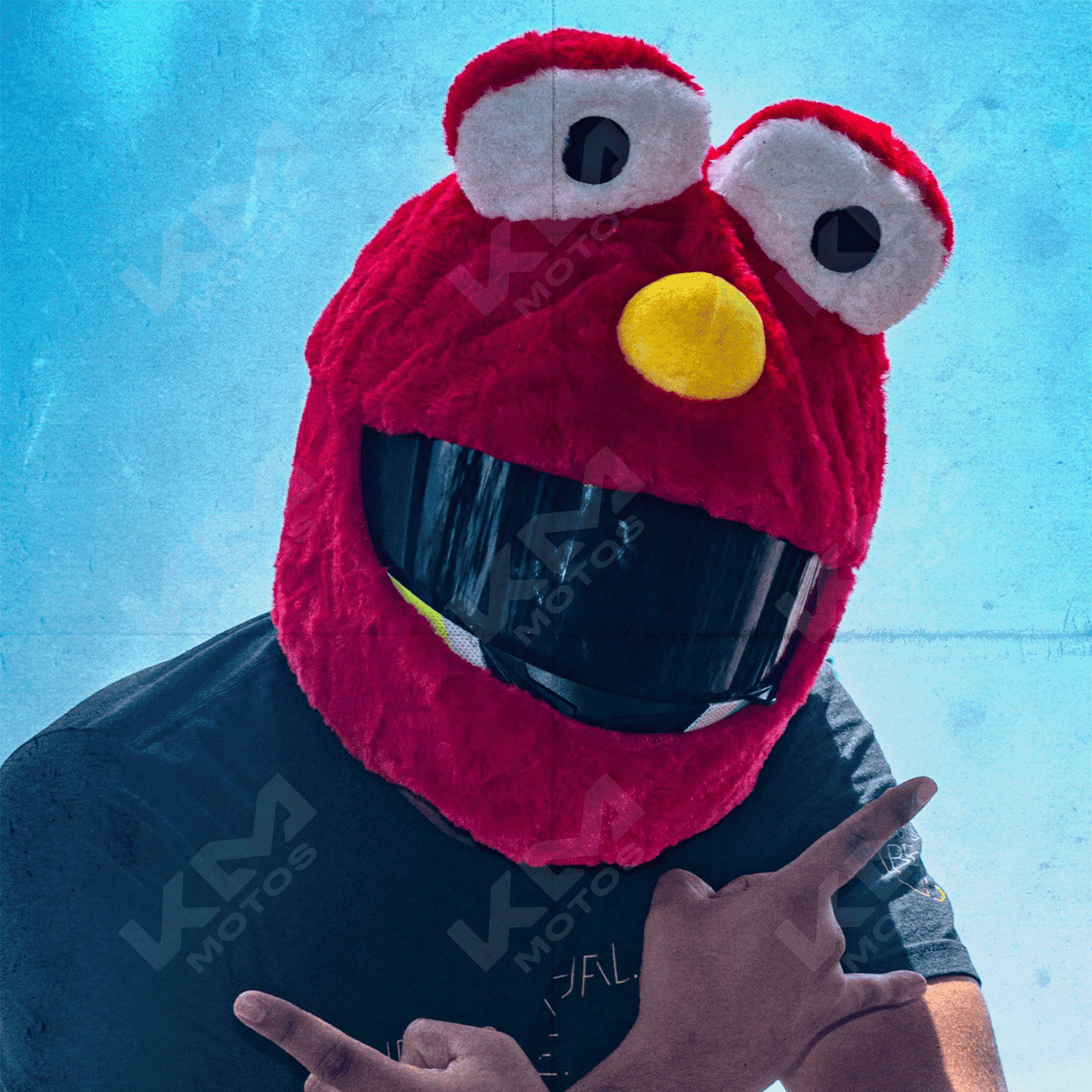 FUNDA P/CASCO UNIVERSAL ELMO RED KMS