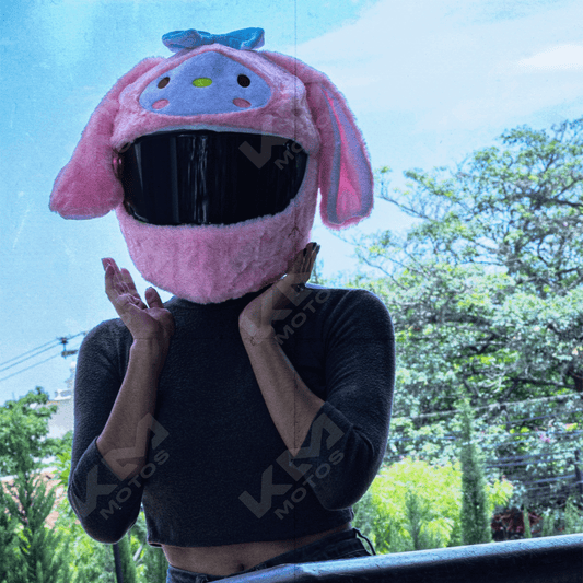 FUNDA P/CASCO UNIVERSAL OBEJA ROSA KMS