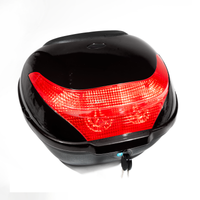 MALETERO O BAUL PARA MOTO NEGRO LS01