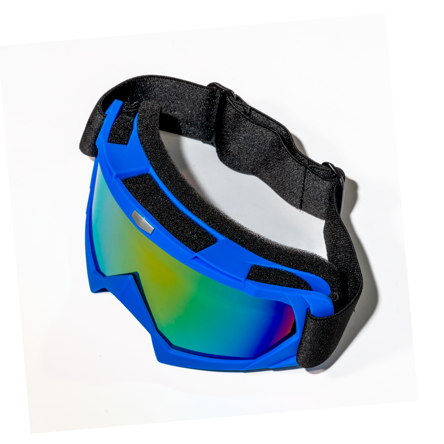 GAFAS SPORT PORALIZADAS + ESPONJA  AZUL