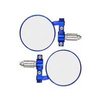RETROVISORES REDONDOS DE CONTRAPESA + AJUSTE AZUL