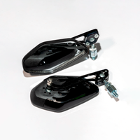 RETROVISORES BAJITOS M8/M10 LS01 NEGRO