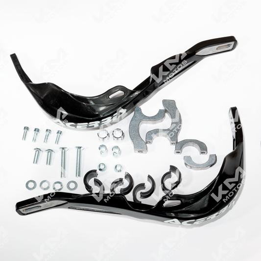 PROTECTOR DE PUNOS DE METAL FUNDIDOS NEGRA - KMMOTOSHN