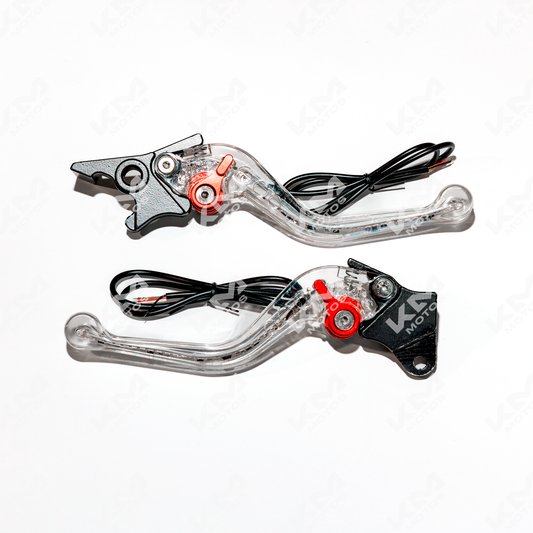 MANECILLAS DE LUJO SOLAS + LUZ LED - KMMOTOSHN