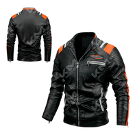 CHAQUETA DE CUERO SPORT RACING