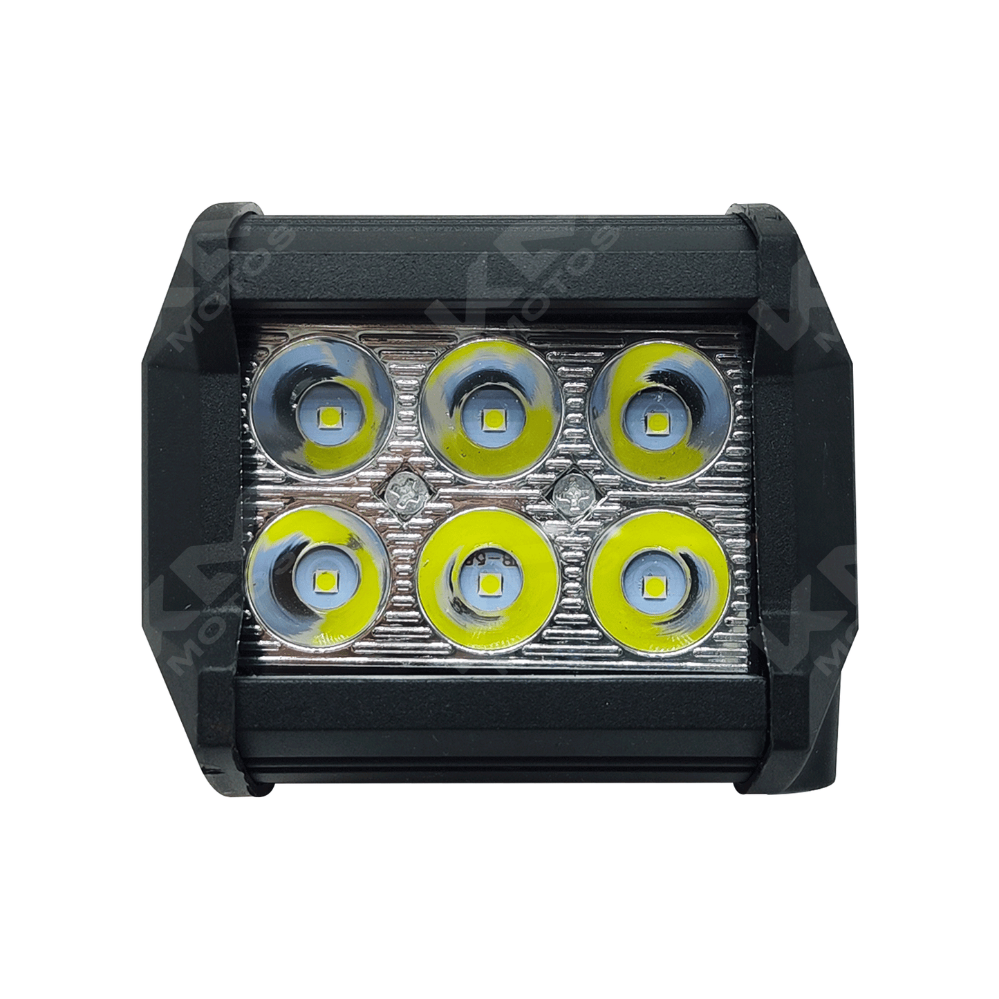 BARRA LED CUADRADA 6P NEGRO KMS