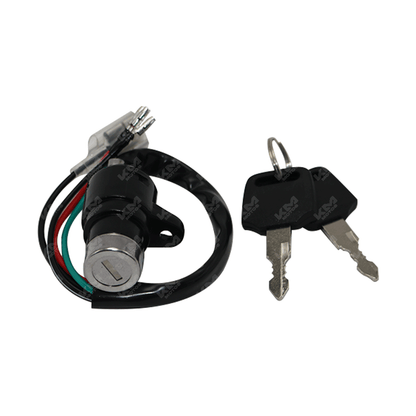 Interruptor de encendido KMS para CG125, FT125 y STD, switch de arranque con llave, compatible con motocicletas.
