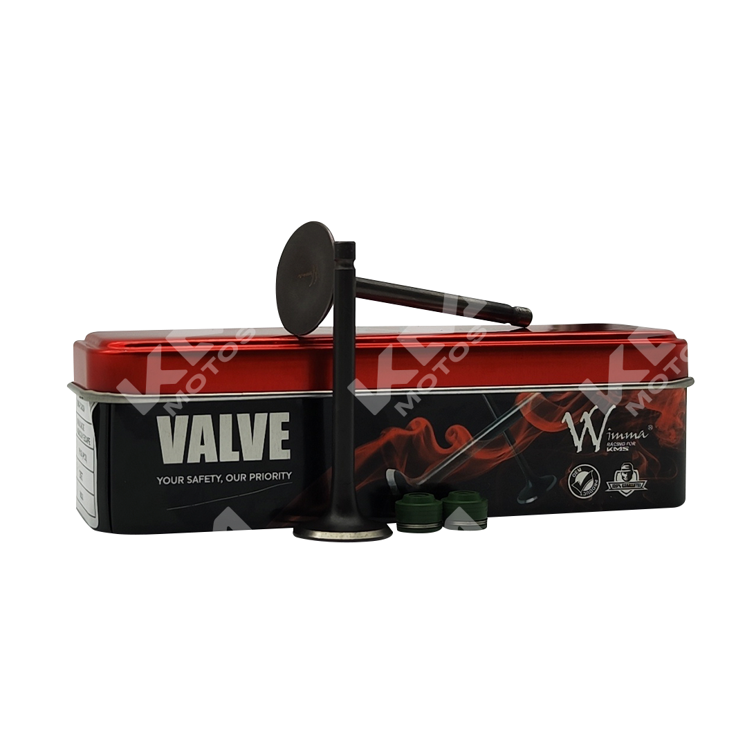 VALVULAS DE ADMICION Y ESCAPE YBR125/XTZ125 WIMMA KMS
