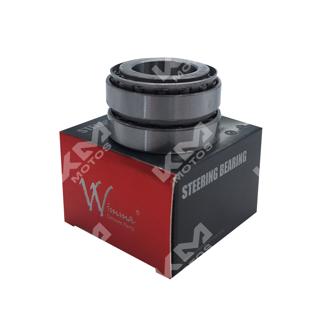 Cuna de neumático para moto KM Motos CG125/HJ125, modelo WIMMA KMS, en color negro, con detalles de la marca KM Motos.