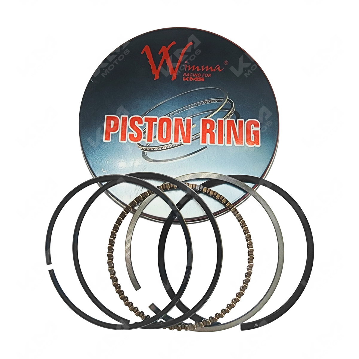 Conjunto de anillos de pistón WIMMA para FZ-16/2.0 y SZ-16, imagen del set de anillos de alta calidad.