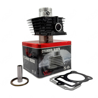 KIT DE CILINDRO HJ-125-7 / FT-125 (COLOR NEGRO) WIMMA KMS