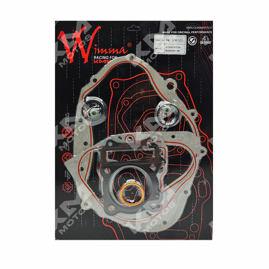 EMPAQUES DE MOTOR GXT200/KMF200/XTM200 WIMMA KMS
