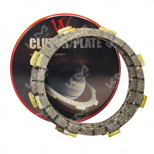 DISCOS DE CLUTCH CRUX-110 REV (M.N) (FIBRA REFORZADA) (5PCS) WIMMA KMS - KMMOTOSHN