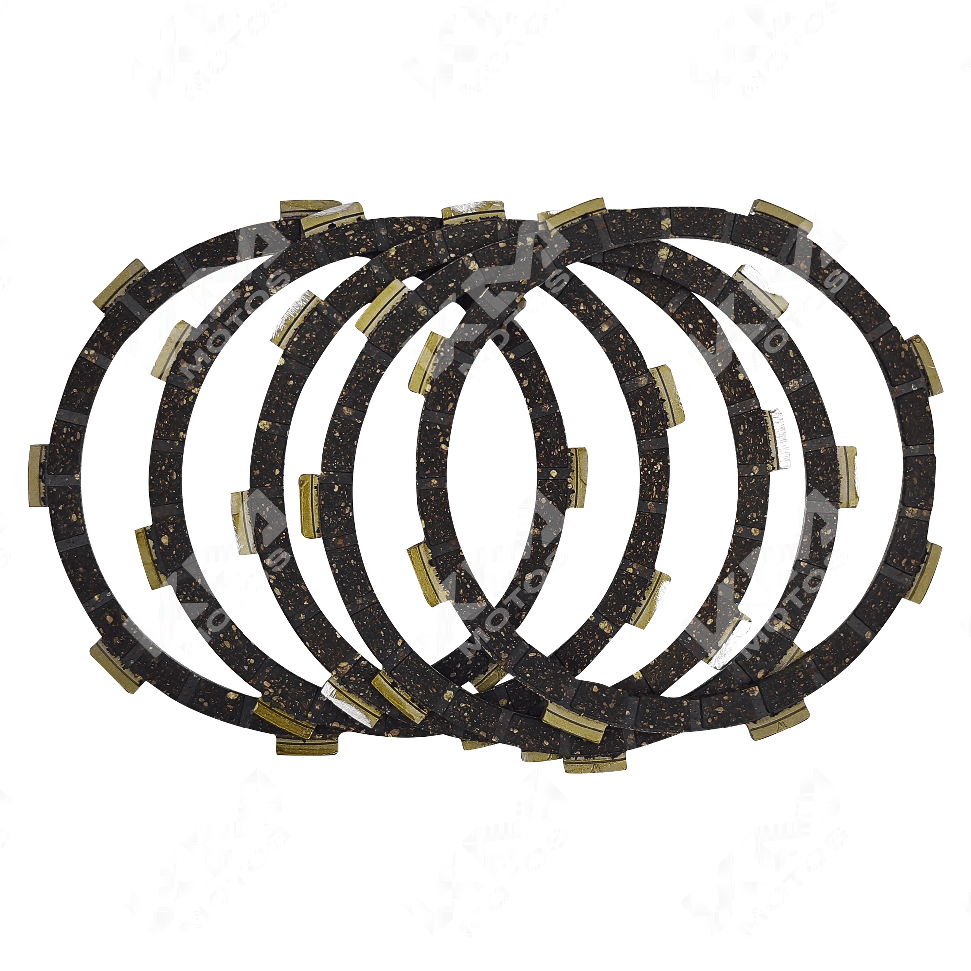 DISCOS DE CLUTCH YAMAHA XTZ-125 / CRUX-110 (M.A) / DT-175 (5 PCS) WIMMA KMS - KMMOTOSHN