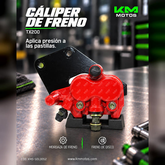 CALIPER DE TX200 (MORDAZA) — KMS-SOL0052 | KM Motos