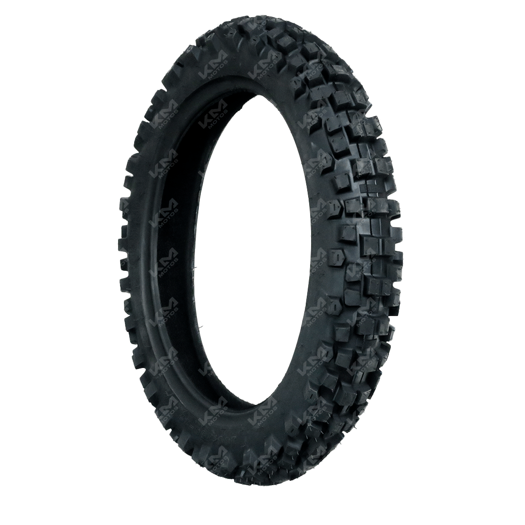 Llantas tractor KM Motos 100/100-18 CK008 ROD/MAXXIS KMS 8PR, neumático de gran tamaño para maquinaria agrícola.