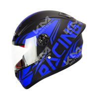 CASCO CERRADO P/NINO BRT PLUS NEGRO/AZUL WLT506 ABS HS2 M