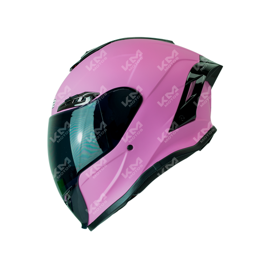 CASCO CERRADO ROSADO MATE SOLID WLT109L DOT HS2 KMS V.N. "M"