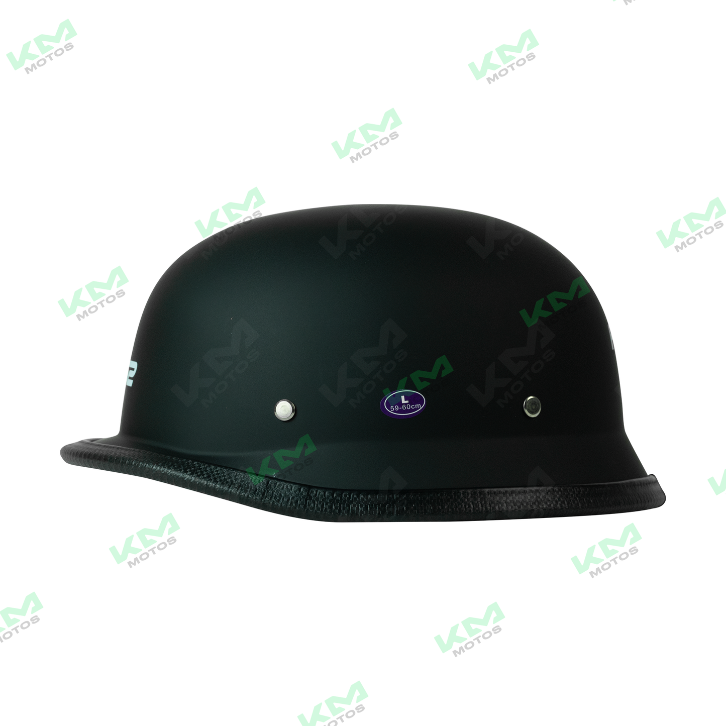 CASCO GORRITA NEGRO MATE SOLID (PANDILLERO) DOT WLT307 HS2 XXL