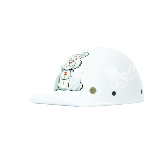 CASCO D/NINO GORRITA BLANCO LS01 (PANDILLERO) DOT WLT317 HS2 "XL"