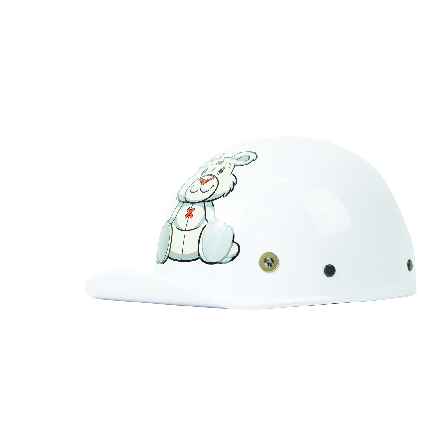 CASCO D/NINO GORRITA BLANCO LS01 (PANDILLERO) DOT WLT317 HS2 "L"