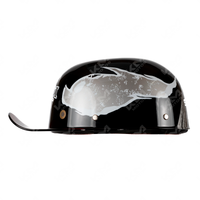 CASCO GORRITA NEGRO BRILLO S986 (PANDILLERO) DOT WLT318 HS2 "XL"