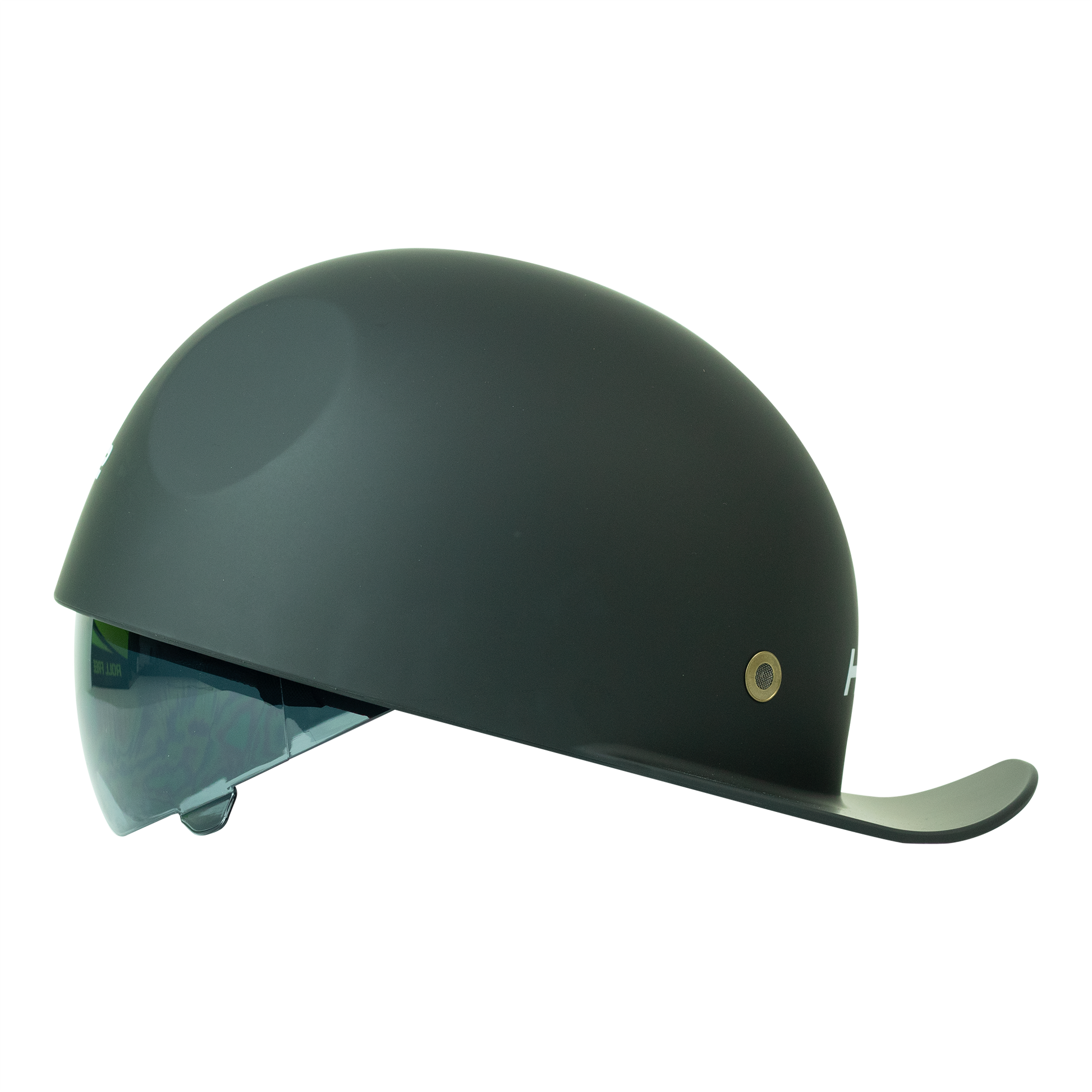 CASCO GORRITA NEGRO MATE SOLID (PANDILLERO) + VISERA DOT WLT319 HS2 "L"