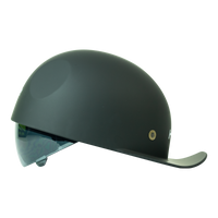 CASCO GORRITA NEGRO MATE SOLID (PANDILLERO) + VISERA DOT WLT319 HS2 "L"