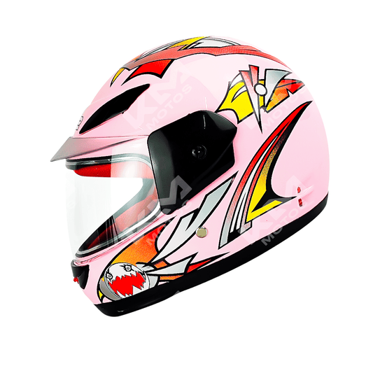 CASCO CERRADO P/NINO BRT ROSADO WLT501 ABS HS2 "L"