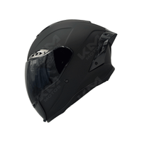 CASCO CERRADO NEGRO MATE DOT SOLID LS02 WLT109L HS2 V.N. "M"