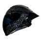 CASCO CERRADO NEGRO VISOR OSCURO JD02 WLT109LR DOT HS2 KMS V.N. "L"