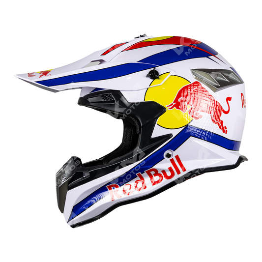 CASCO CROSS BLANCO REDBULL DOT WLT188 HS2 "L"
