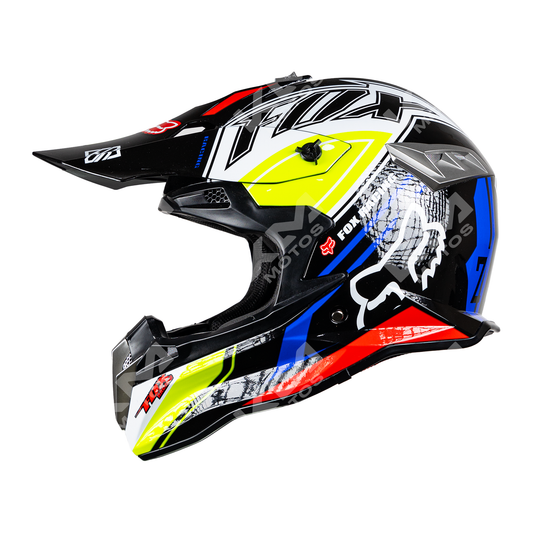 CASCO CROSS NEGRO FOX DOT WLT188 HS2 "XL"
