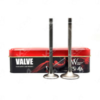 VALVULAS DE ADMICION Y ESCAPE AKT 150 TTR-AK 150 EVO-AK 150 EVO NE-AK 150 EVO R3 WIMMA KMS