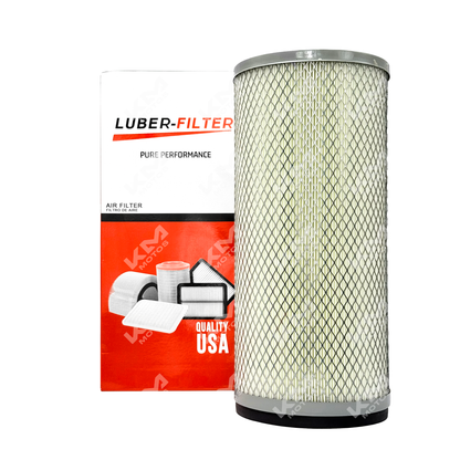 Filtro de aire secundario para camión Isuzu Medium Duty FSR, FTR, FVR, Forward de la marca KMMOTOSHN, visible en la imagen.