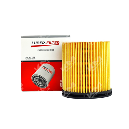 Filtro de aceite de elemento KM Motos para Kia Sportage, Elantra, Tucson y Santa Fe 1.6, visible en la imagen.