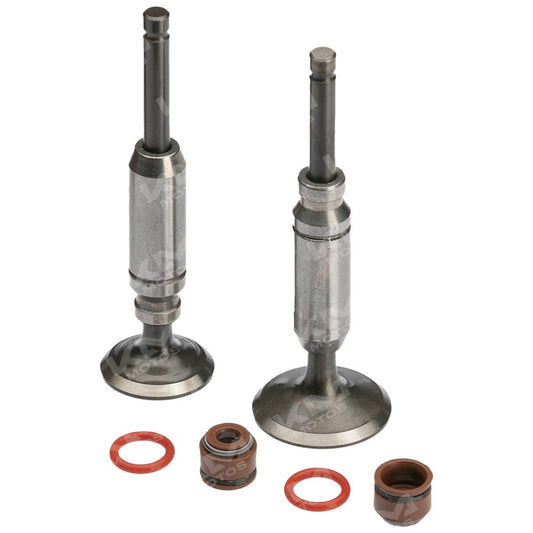 Válvulas de motor en kit para C110 y Genesis 110 Wstd, componentes metálicos de precisión para motores.