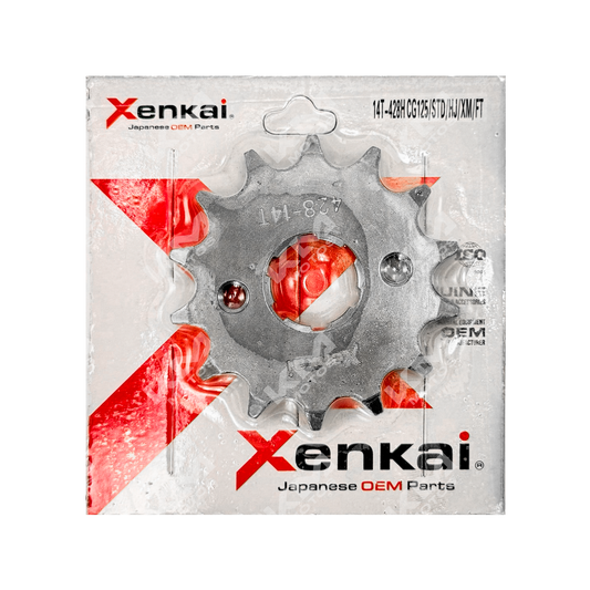 SPROCKET 14T/428H CG125/STD/HJ/XM/FT XENKAI