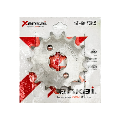 SPROCKET 15T/428H YBR125 XENKAI - KMMOTOSHN