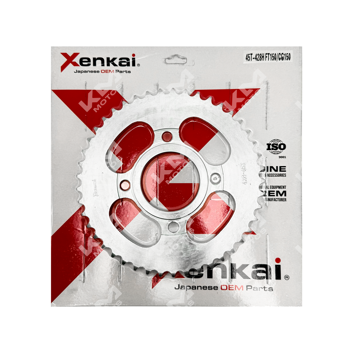 CATARINA 45T/428H FT150/CG150/GYA DE BUJES XENKAI