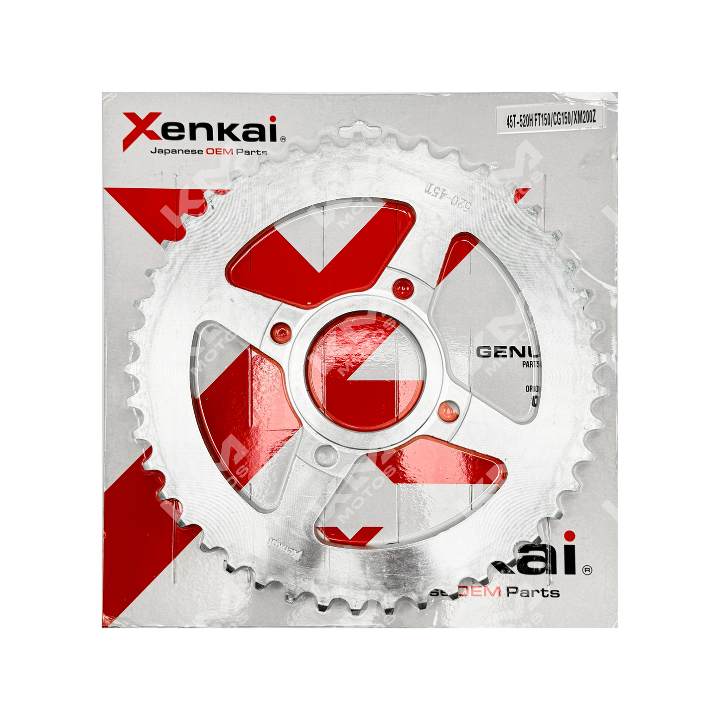 CATARINA 45T/520H FT150/CG150/XM200Z DE BUJES XENKAI