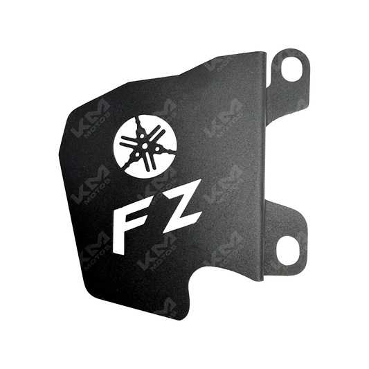 Protector de caliper FZ2.0 de KM Motos, pieza de protección de color y diseño resistente para calipers de motocicleta.
