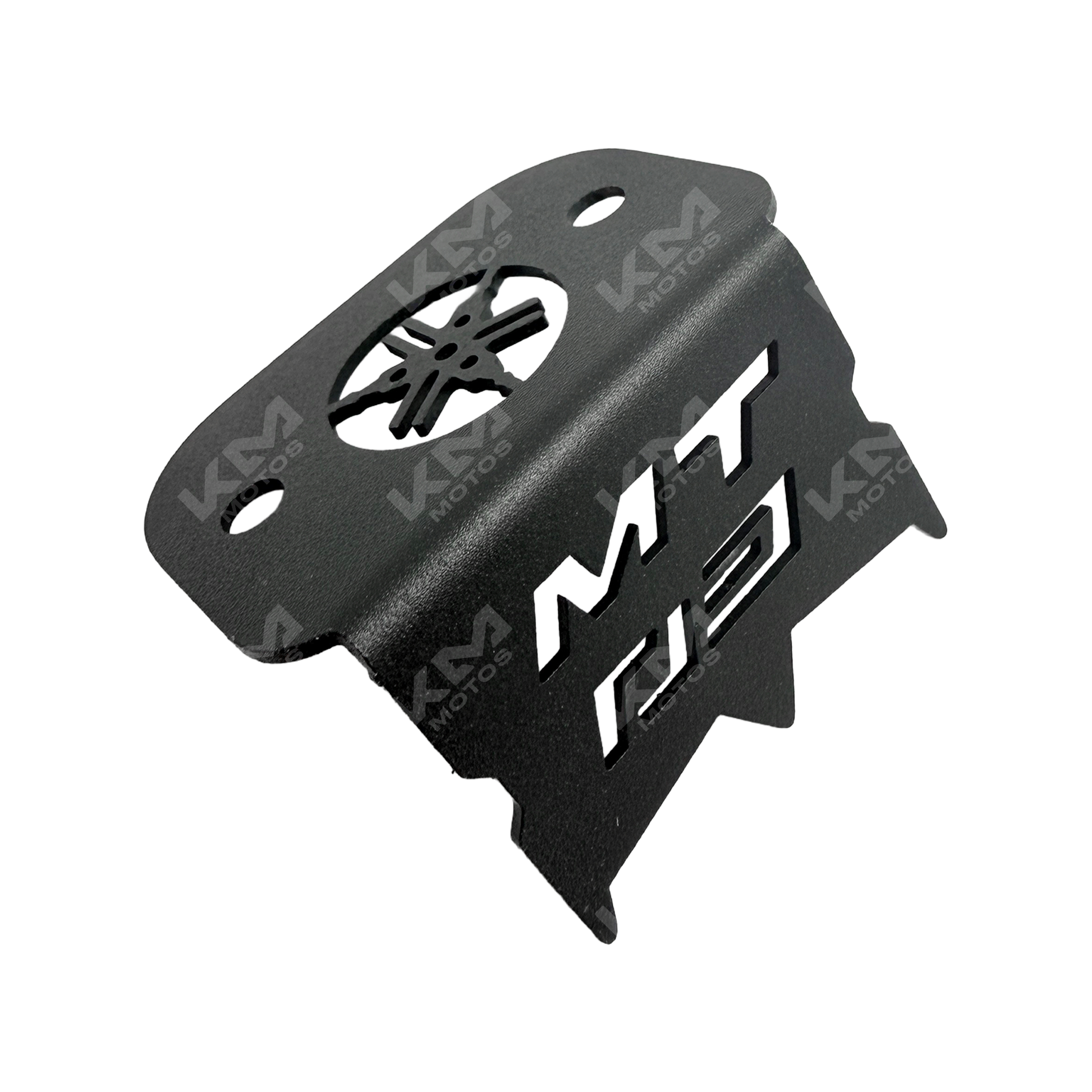 Protector de depósito de líquido de freno delantero para Yamaha MT-03, marca XPRO, en color negro con detalles de protección.